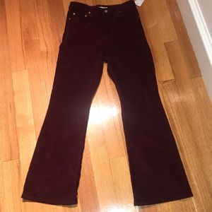 Free People Corduroy Flare Pants